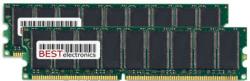 2GB Kit (2x 1GB) DDR2 667MHz PC2-5300 Fully Buffered ECC 128Meg x 72 1.8V CL5 240pin