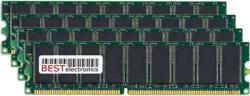 32GB Kit (4x 8GB) DDR3 1333MHz, reg. ECC, Quad Rank, 1.5V Fujitsu-Siemens Primergy BX960 S1 (D2873)