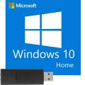 Microsoft Windows 10 Home 64/32BIT, Lizenzschlüssel + USB-Stick